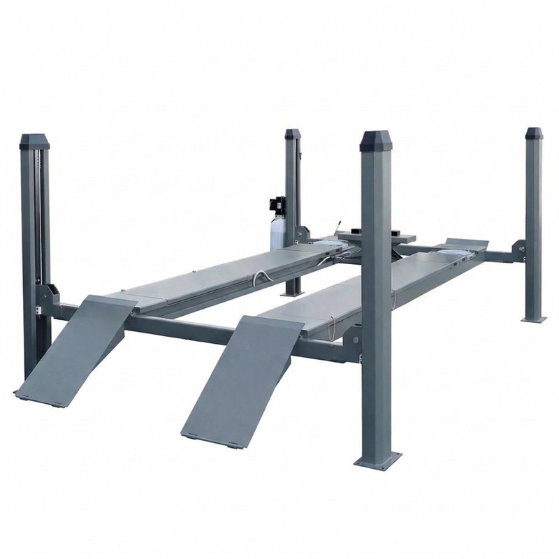Car Lift - ลิฟท์ยกรถสี่เสา PrimeSelect พร้อมที่วางรถคันที่สอง รองรับน้ำหนัก 4 ตัน