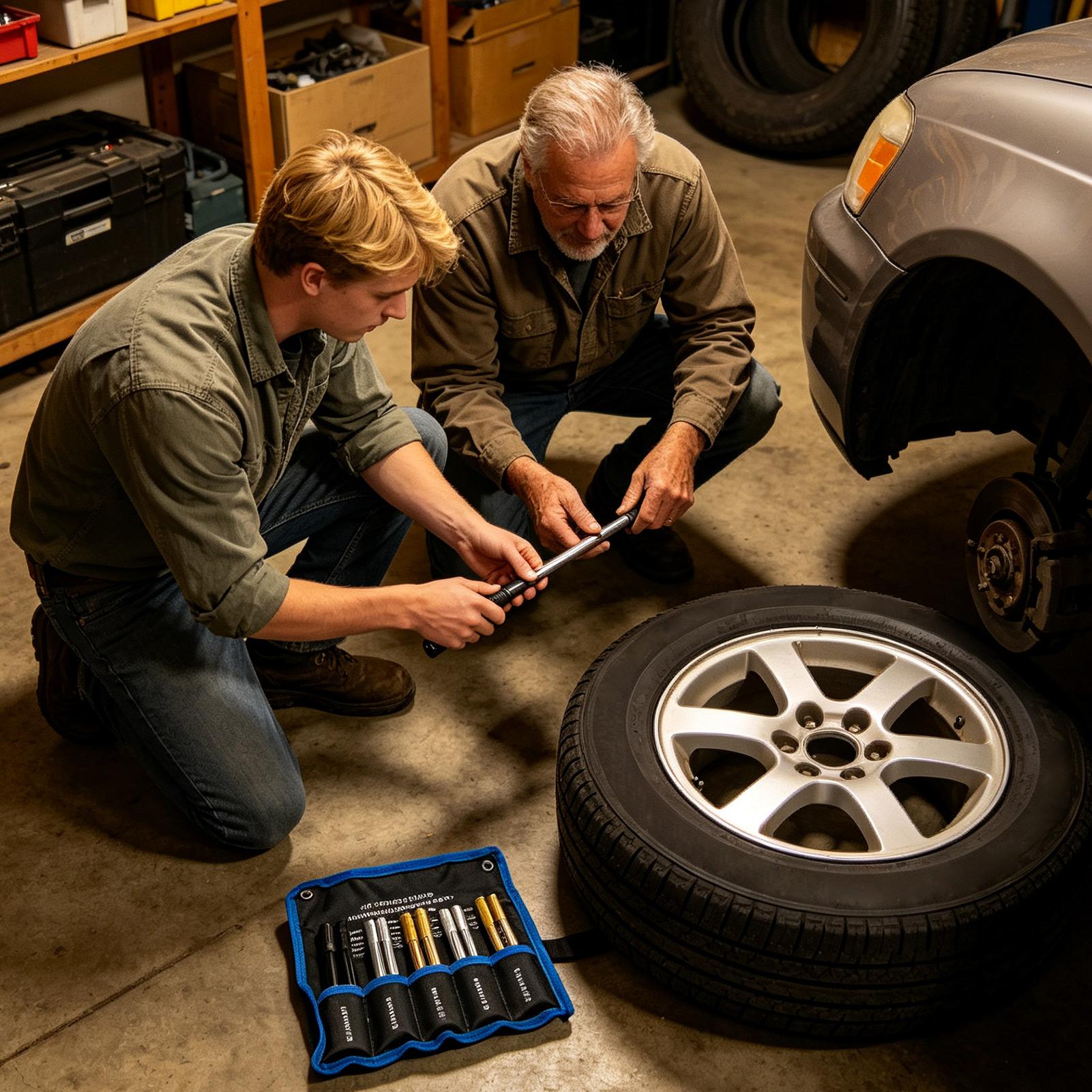 Automotive Tools - หมุดตั้งศูนย์ล้อ 10 ชิ้น อเนกประสงค์ ป้องกันสนิม กันลื่น