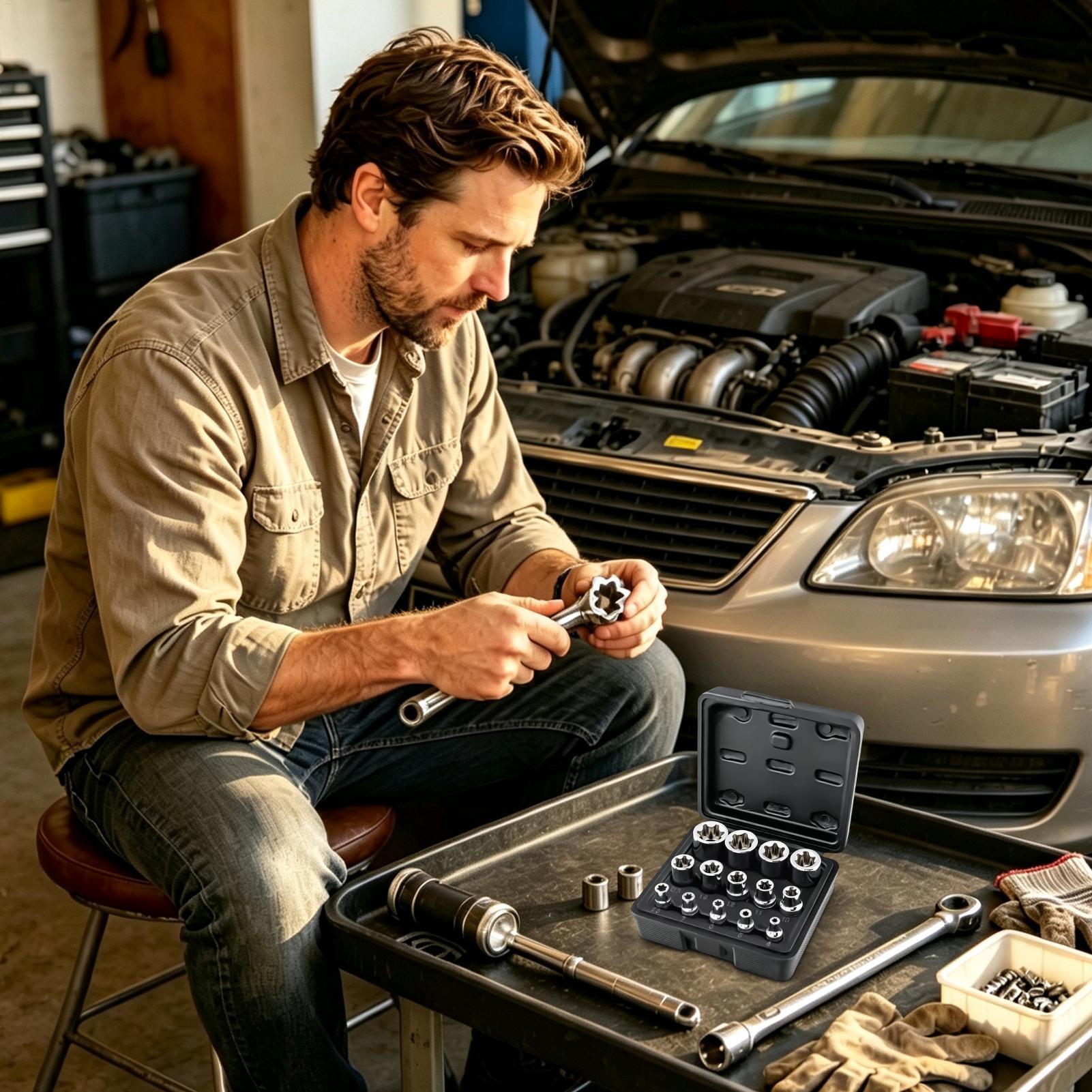 ชุดซ็อกเก็ตแบบพกพา ทนทาน ใช้งา - Socket Set บทวิจารณ์และราคา
