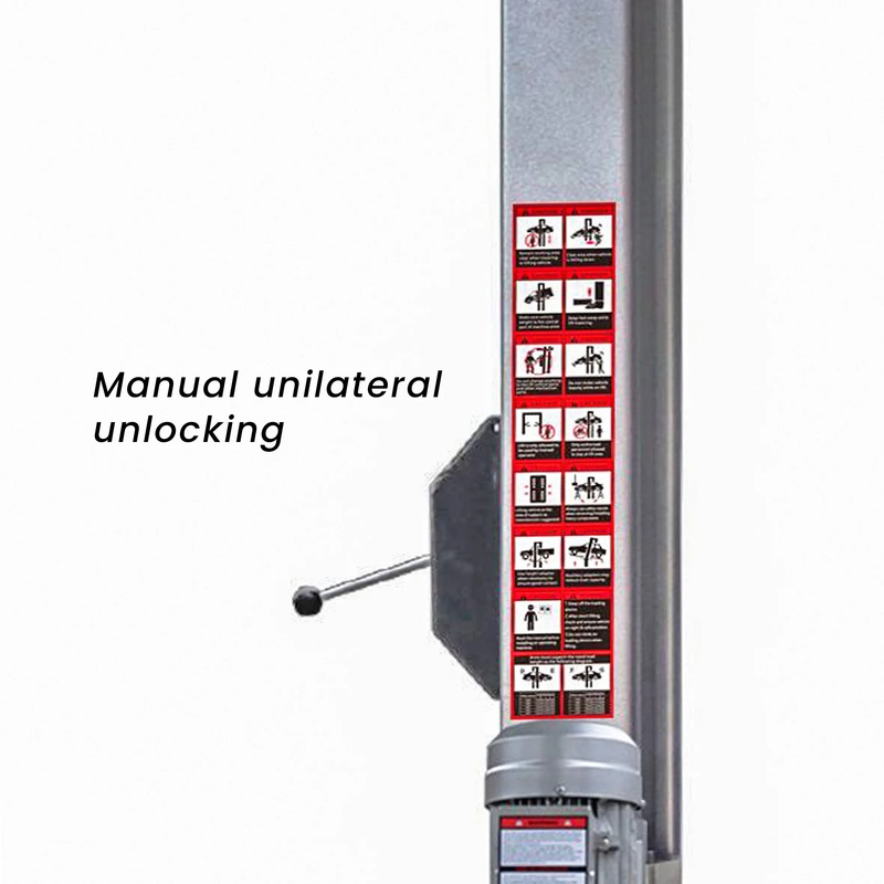 อุปกรณ์ยกรถแบบสองเสา ระบบไฮดรอ - Car Lift บทวิจารณ์และราคา