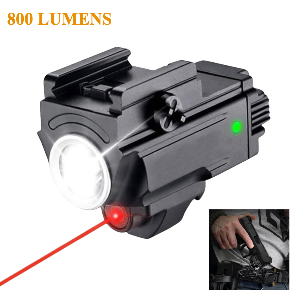 800 Lumens ยุทธวิธีไฟฉาย LED C - Timing Light Gun บทวิจารณ์และราคา