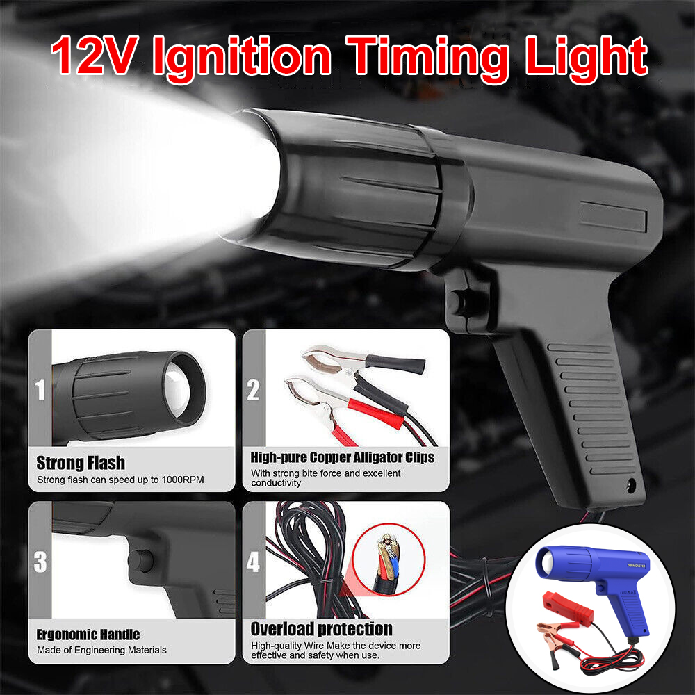 ไฟจุดระเบิดรถยนต์ 12V เครื่องม - Timing Light Gun บทวิจารณ์และราคา
