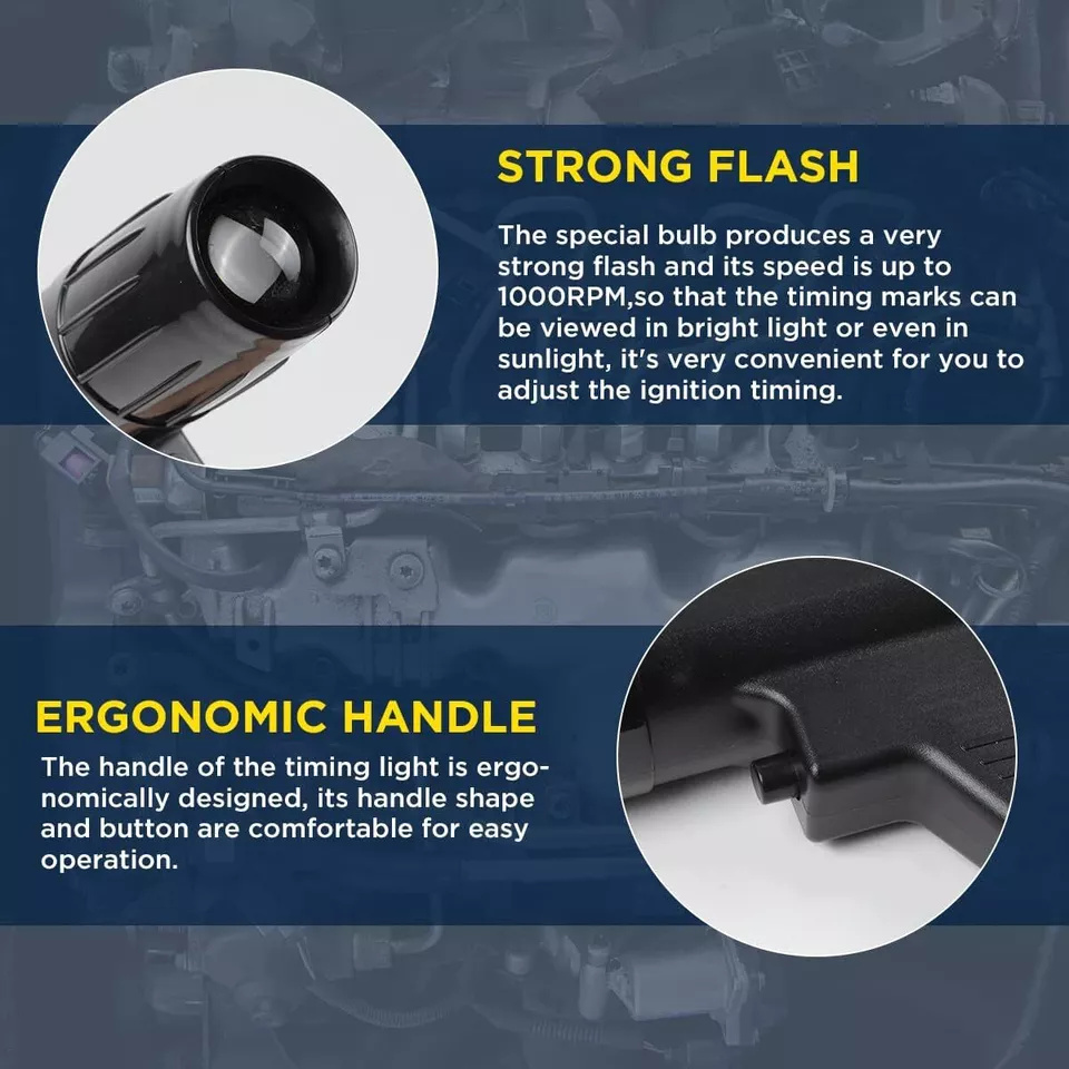 ไฟจุดระเบิดรถยนต์ 12V เครื่องม - Timing Light Gun บทวิจารณ์และราคา