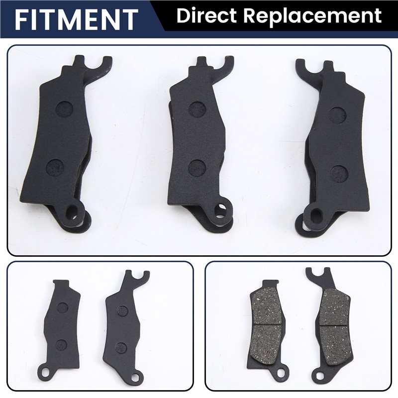 A99F-ชุดเบรค 6 ชิ้นสำหรับรถจัก - Brake Pad Set บทวิจารณ์และราคา