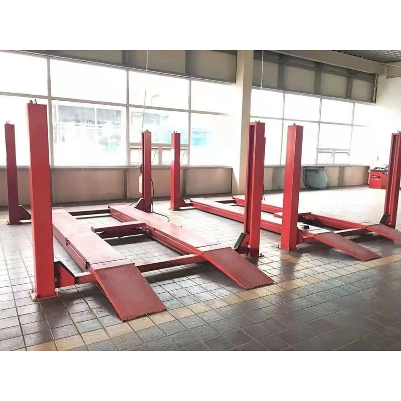 ลิฟต์ยกรถแบบสี่เสา ระบบไฮดรอลิ - Car Lift บทวิจารณ์และราคา