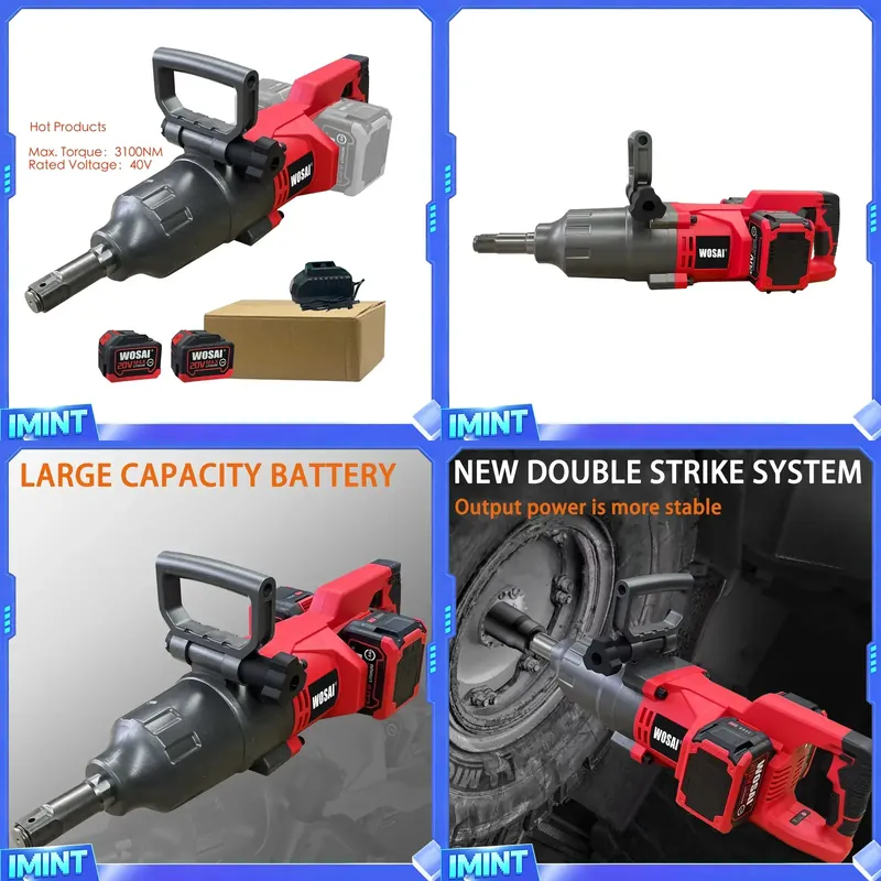 ประแจบลัชเลสไร้สายแรงบิดสูง 40 - Torque Wrench บทวิจารณ์และราคา