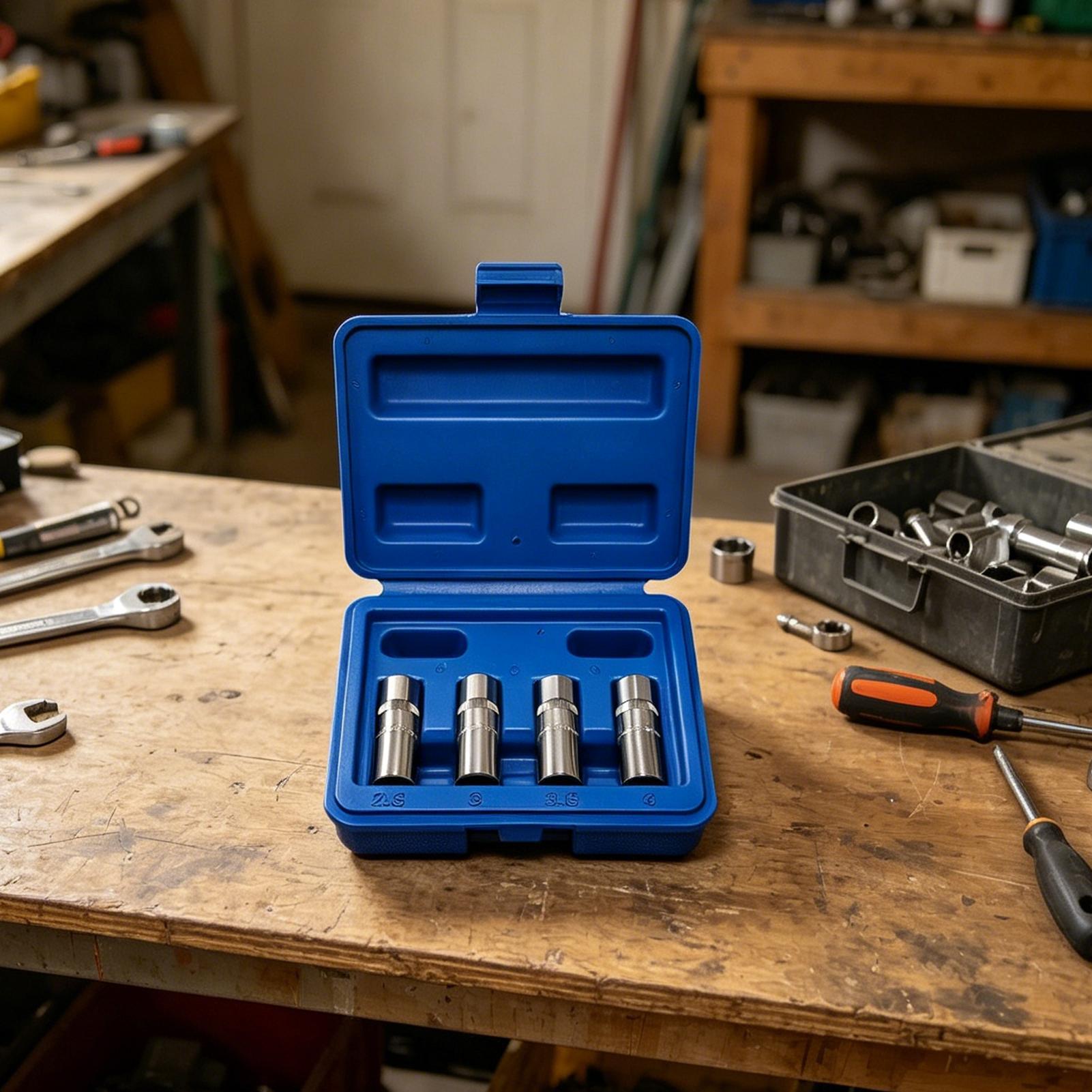 ชุดเครื่องมือถอดสลักเกลียว 4 ช - Socket Set บทวิจารณ์และราคา