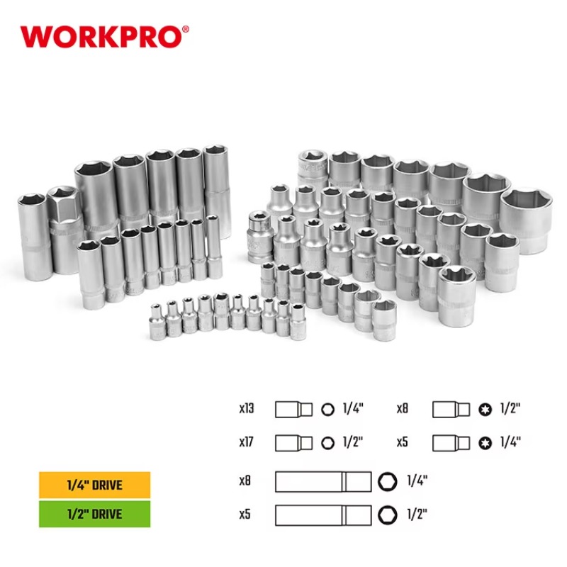 ชุดเครื่องมือช่างมืออาชีพ 108  - Socket Set บทวิจารณ์และราคา