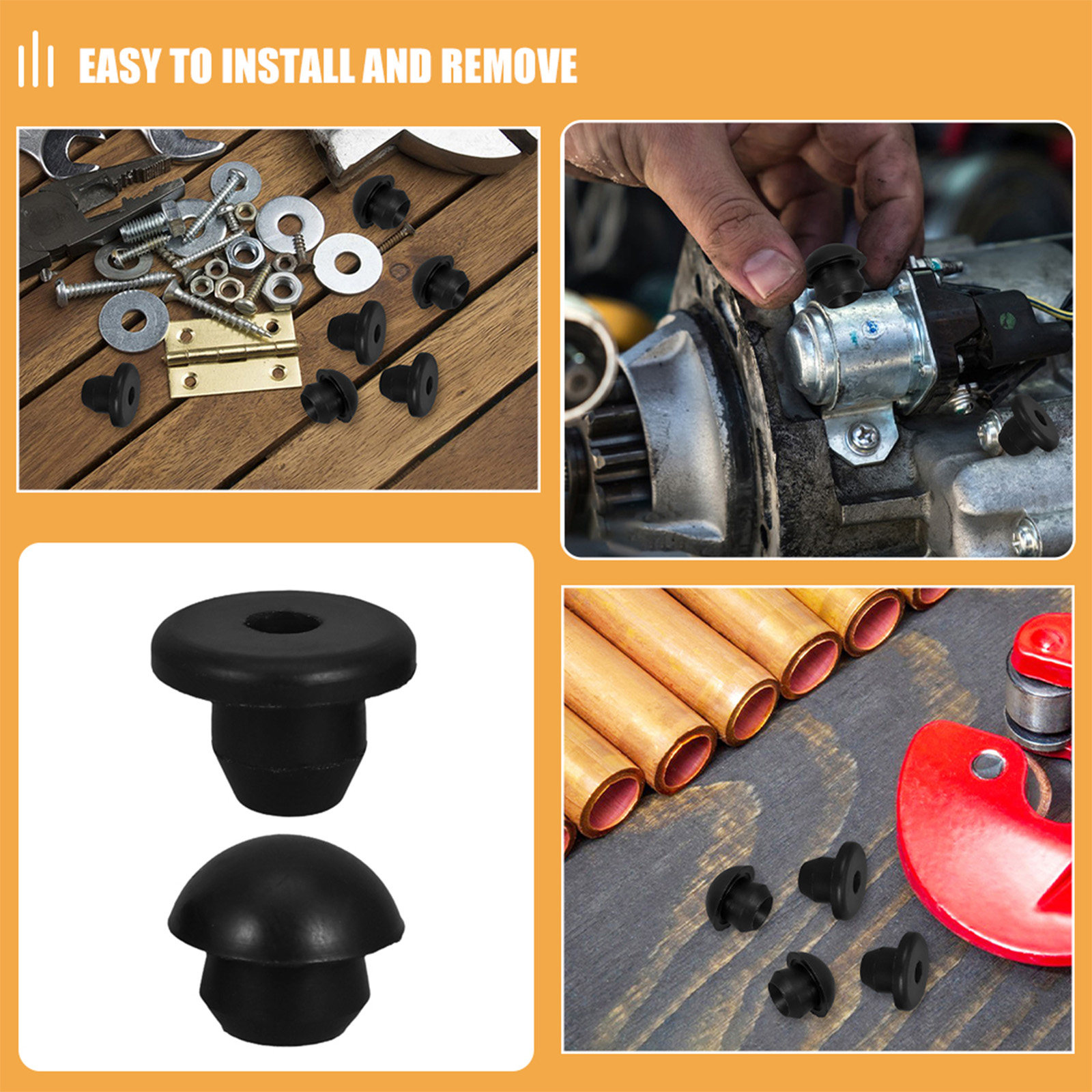 24 ชิ้น จุกยางน้ำมันสำหรับแม่แ - Car Jack บทวิจารณ์และราคา